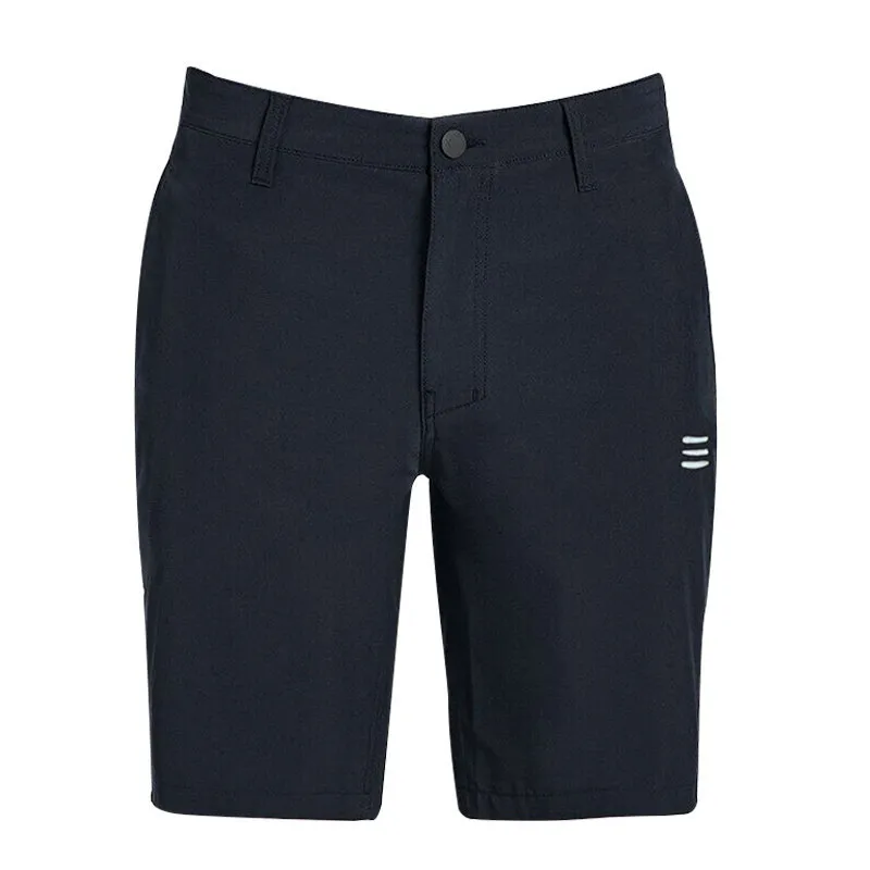 Mens Shorts Quick Dry Polyester Stretch Chino Beach Shorts Navy Top Brand Outlet UK