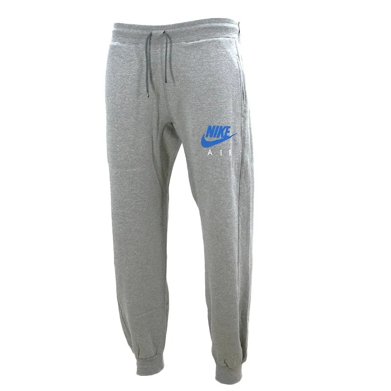 Nike Mens Joggers Cuffed Fleece Bottoms Grey Top Brand Outlet UK