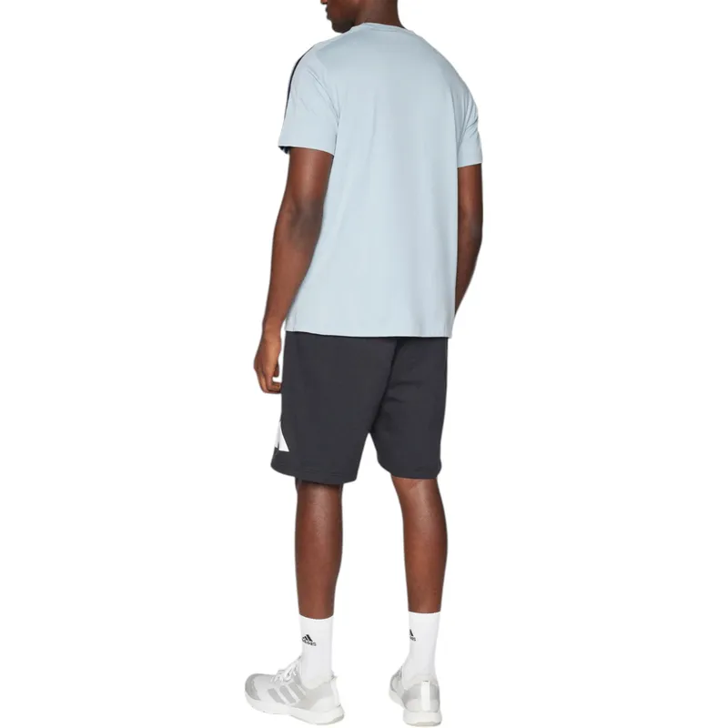 adidas essential mens shorts poly cotton dri fit sportswear2