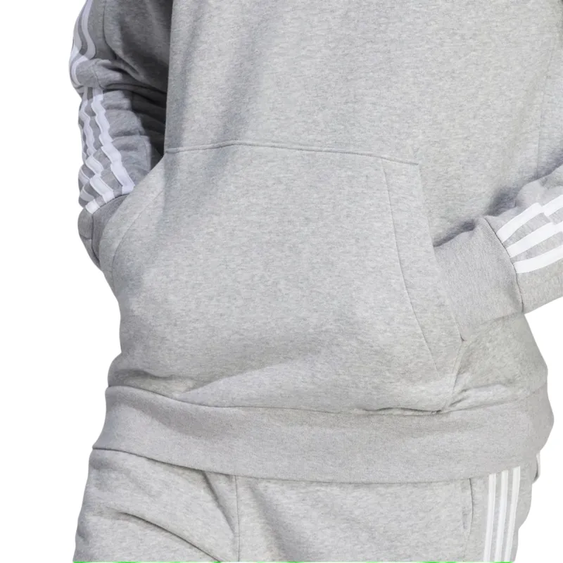 adidas mens essentials 3 stripes hoodie regular fit3