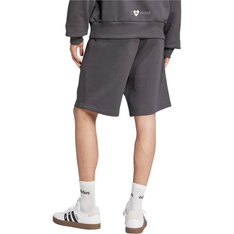 adidas x zwide mens french terry shorts soft cotton summer beach bermuda shorts0