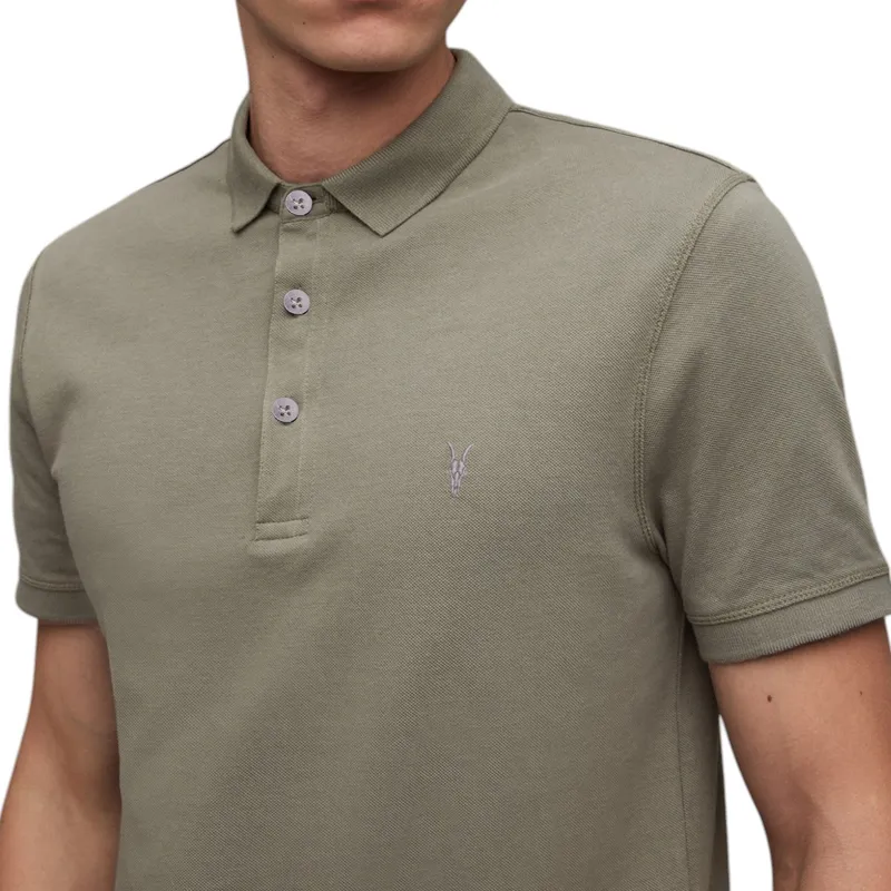 all saints reform mens polo shirt summer casual t shirts reed green0