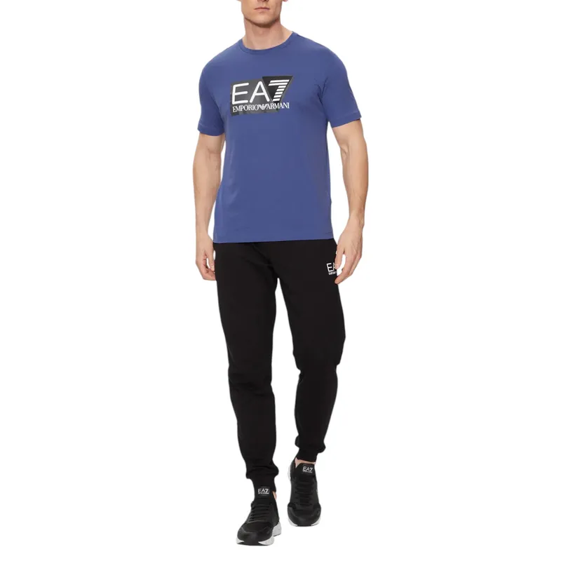 armani ea7 3dpt81 mens t shirt casual cotton blue0