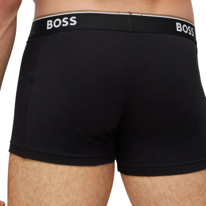 boss mens underwear trunks boxer shorts 3 pack black2