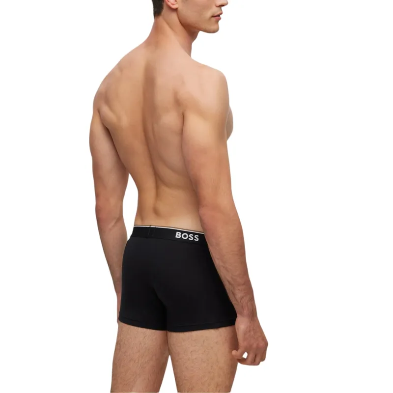 boss mens underwear trunks boxer shorts 3 pack black3