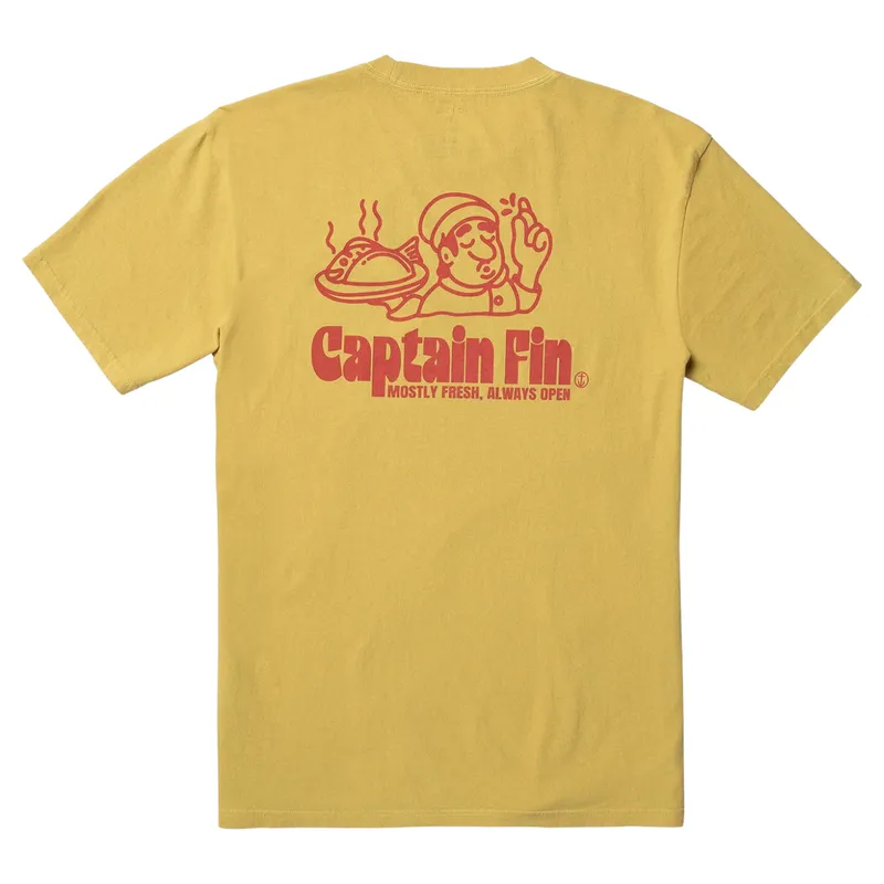 captain fin mostly fresh ss mens graphic print t shirts mineral yellow0