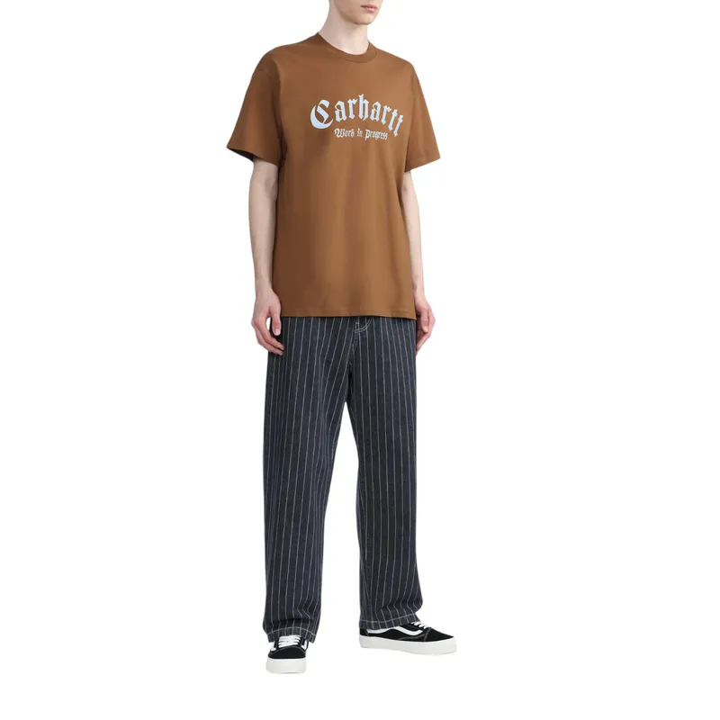 carhartt wip mens onyx t shirts brown0