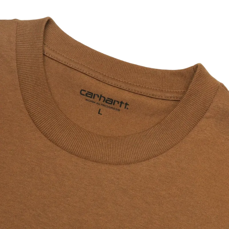carhartt wip mens onyx t shirts brown4