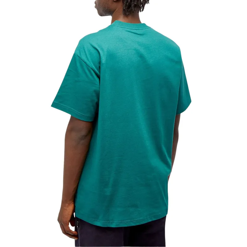 carhartt wip mens onyx t shirts teal blue1