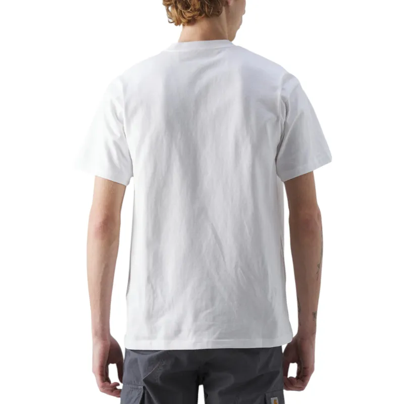 carhartt wip mens onyx t shirts white2
