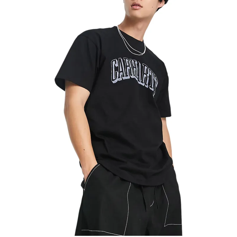 carhartt wip scrawl script mens t shirts black5