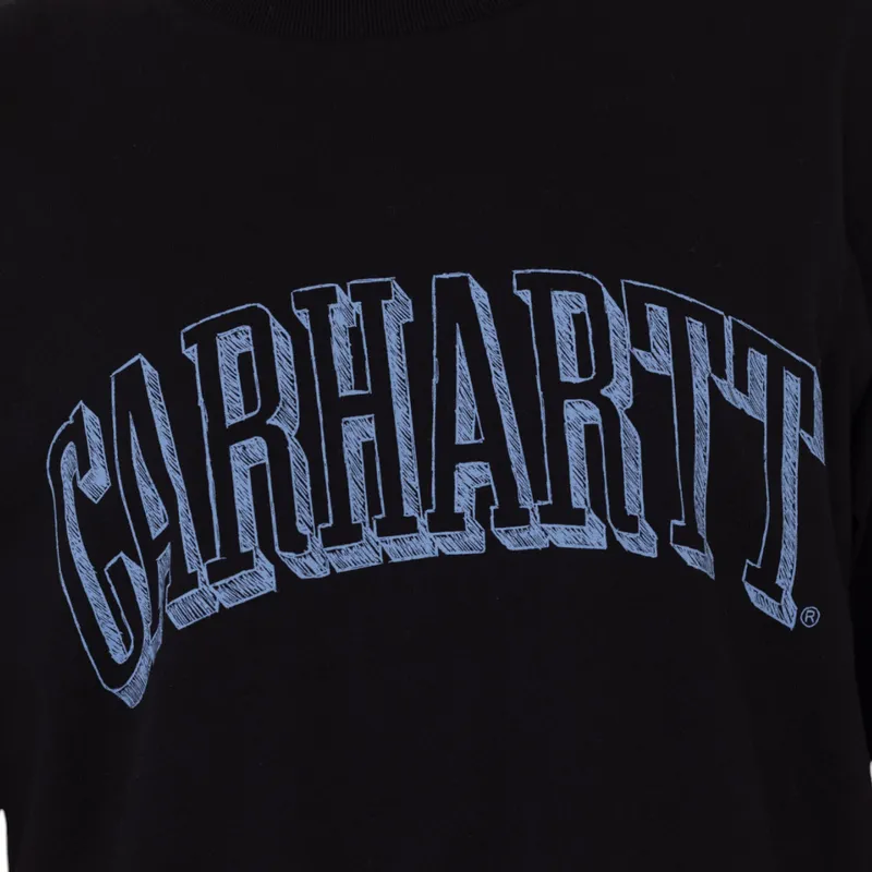 carhartt wip scrawl script mens t shirts black8
