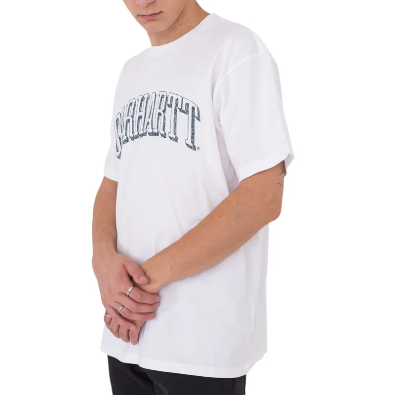 carhartt wip scrawl script mens t shirts white3