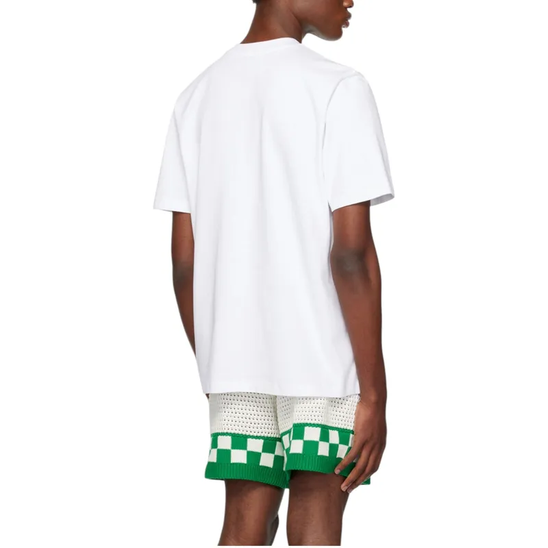 casablanca men playful stripes printed t-shirt0