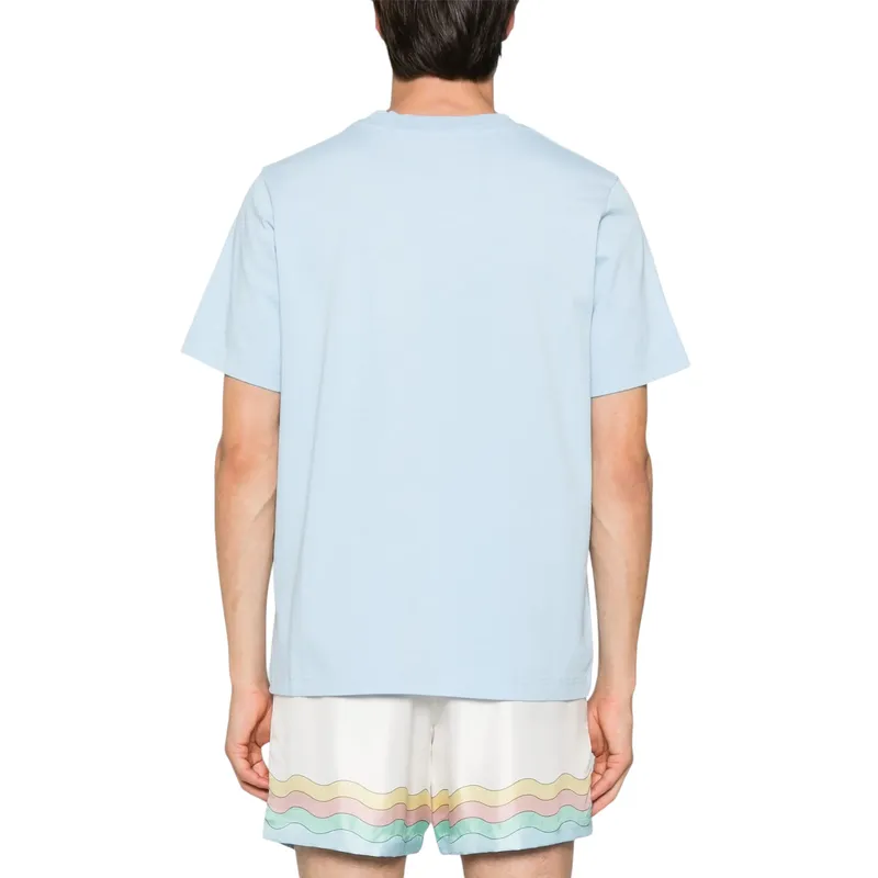 casablanca mens t shirt maison de reve printed summer top3