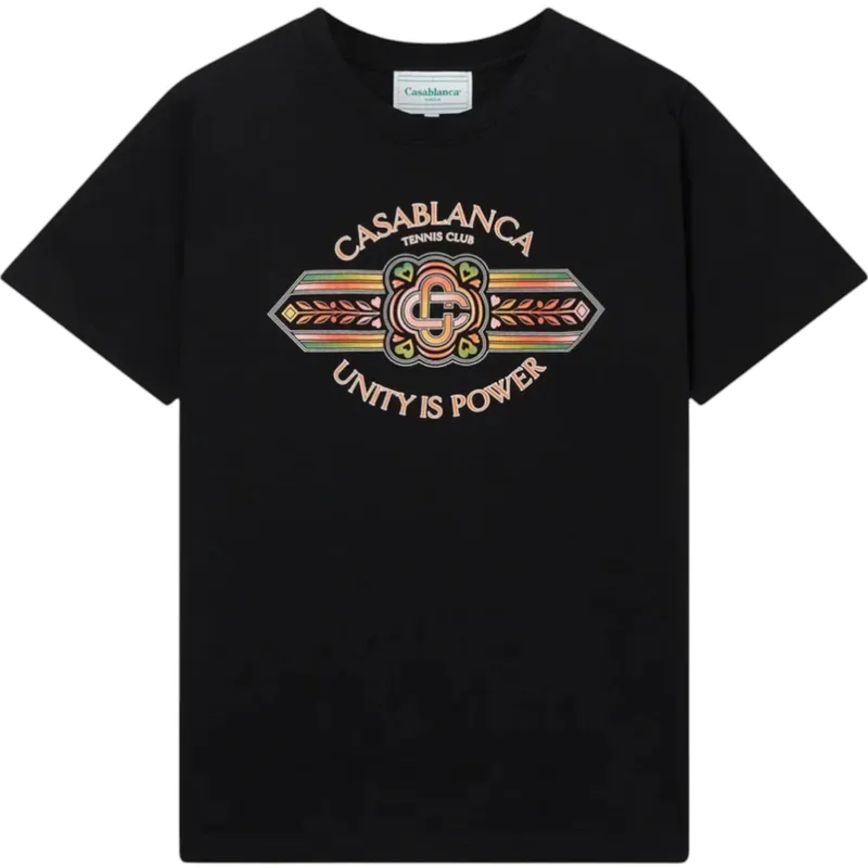 casablanca mens t shirts black1