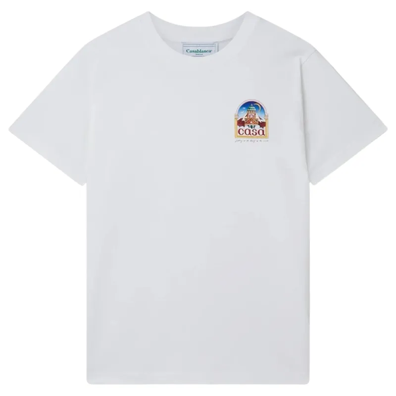 casablanca mens t shirts vue de l'arche top2
