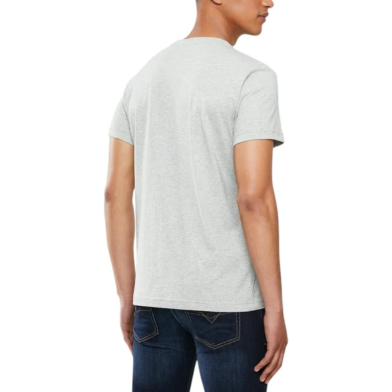 diesel t-diego-cuty logo mens t shirts grey2