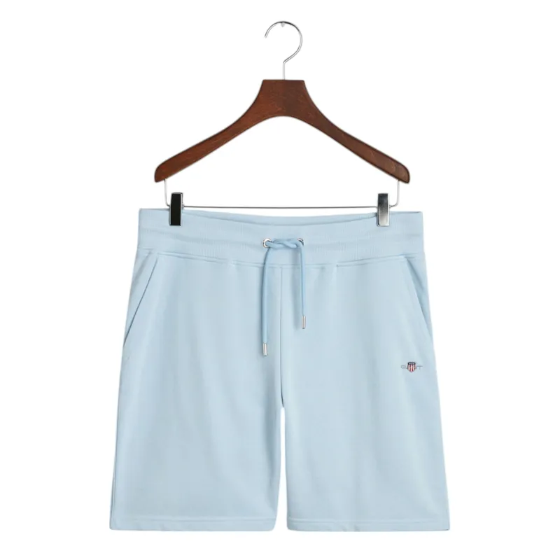 gant shield drawstring sweat shorts half pants blue3