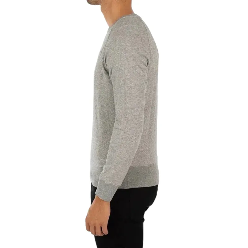 gant shield mens sweatshirt pullover jumper grey melange1