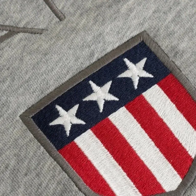 gant shield mens sweatshirt pullover jumper grey melange3