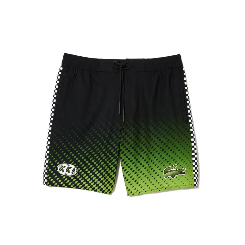 lacoste mens shorts mh5643 swimwear summer quick dry beach wear1