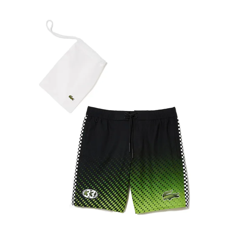 lacoste mens shorts mh5643 swimwear summer quick dry beach wear4