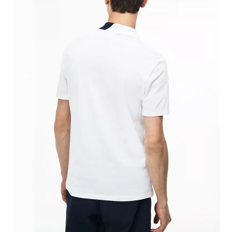 lacoste ph9362 mens polo t shirts short sleeve casual sports golf white0