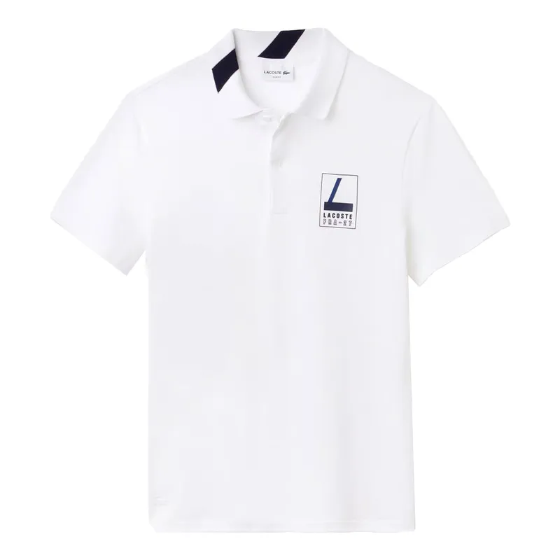 lacoste ph9362 mens polo t shirts short sleeve casual sports golf white1