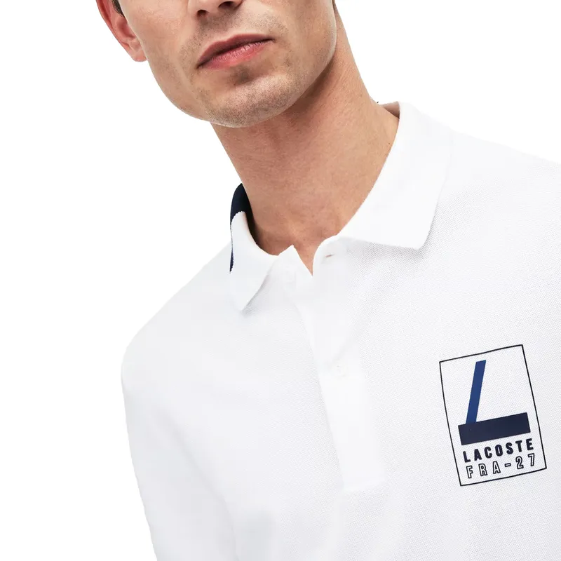 lacoste ph9362 mens polo t shirts short sleeve casual sports golf white3