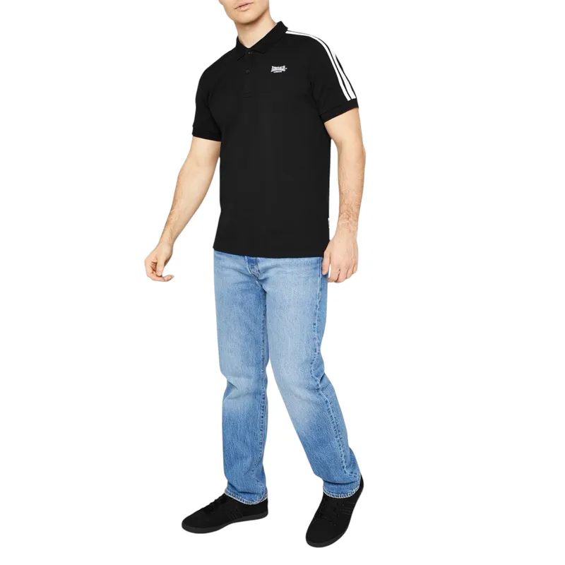 lonsdale mens polo shirt 4 pack soft stretch cotton piqué top1