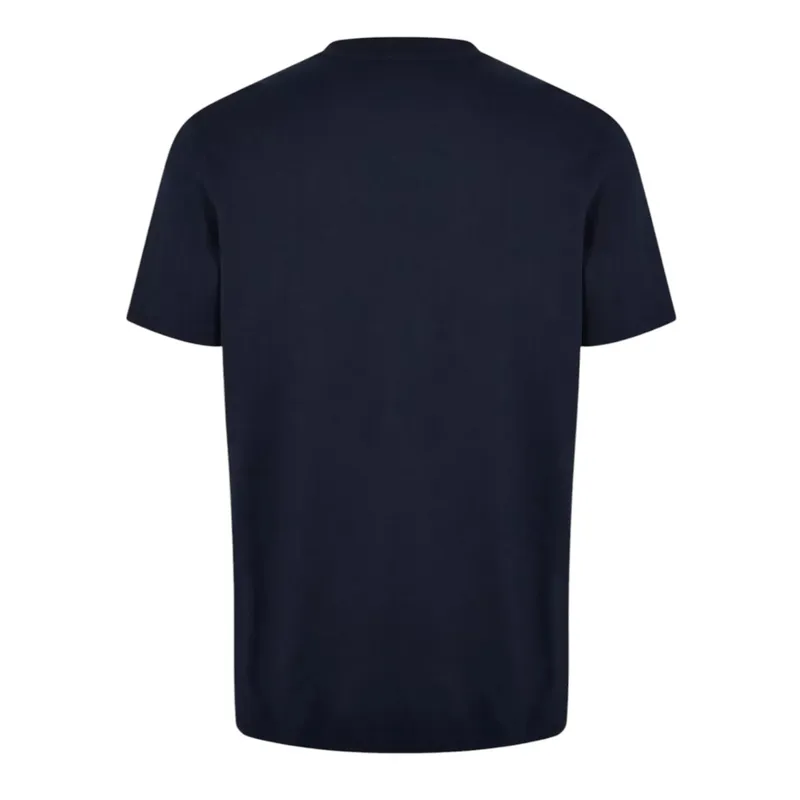 lonsdale mens t shirts essential logo summer basic tee navy1