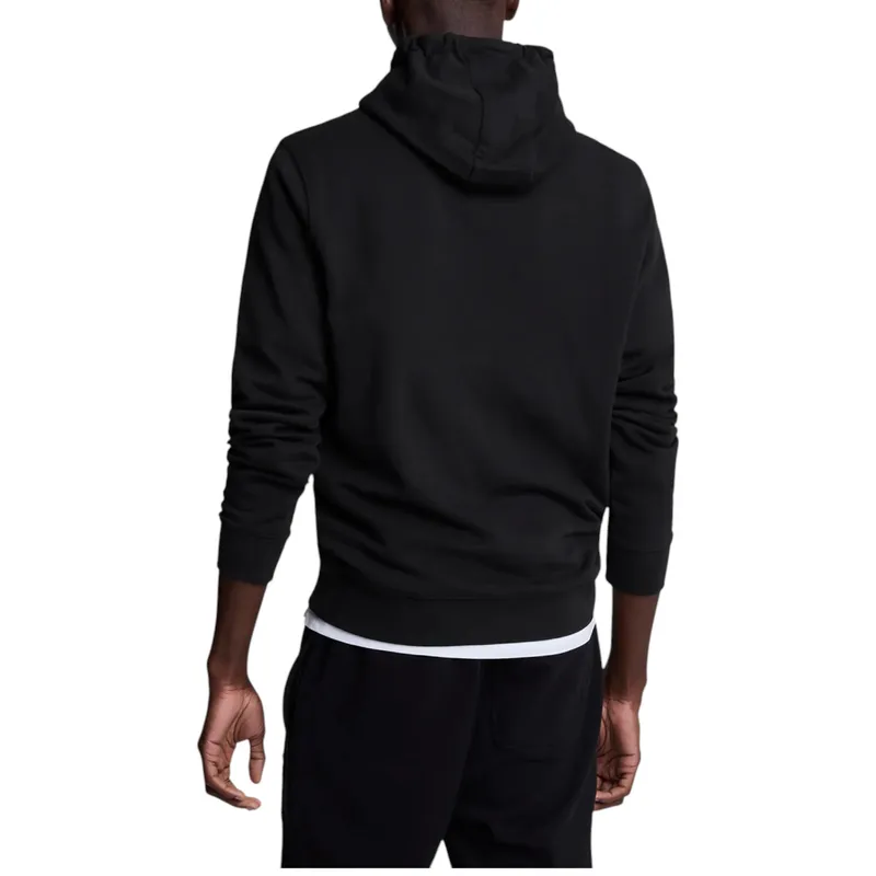 lyle & scott men hoodies pullover long sleeve lightweight black1