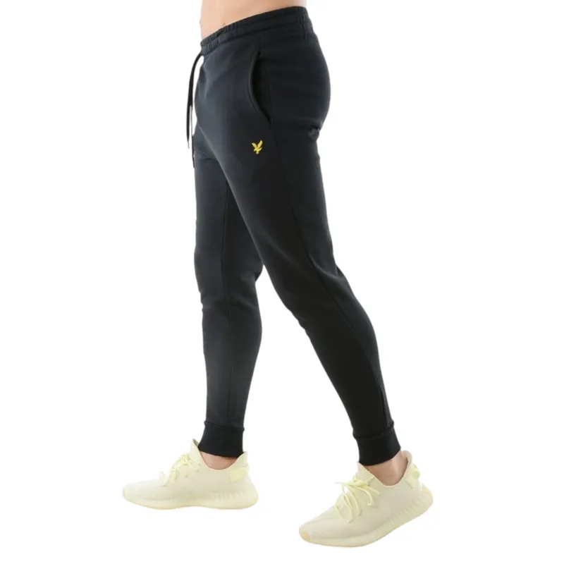 lyle & scott mens fleece joggers casual skinny gym workout sweatpants1
