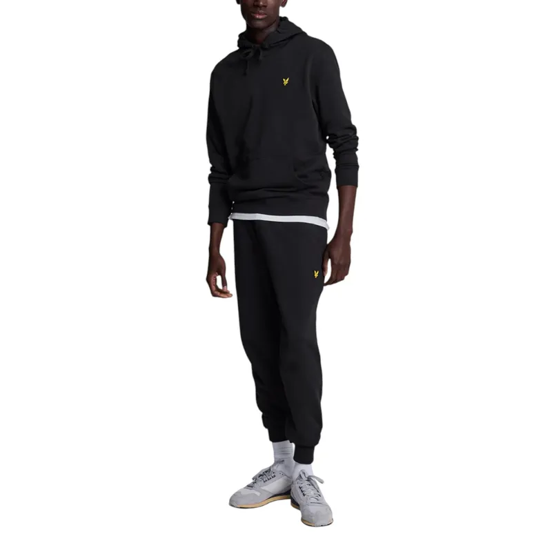 lyle & scott mens fleece joggers casual skinny gym workout sweatpants2