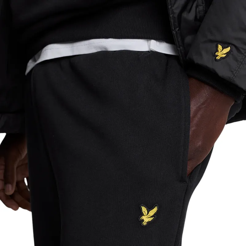 lyle & scott mens fleece joggers casual skinny gym workout sweatpants5
