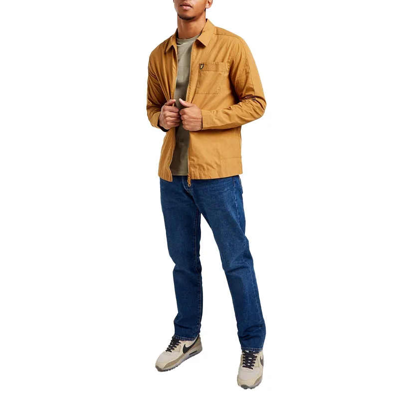 lyle and scott mens jacket ottoman overshirt0
