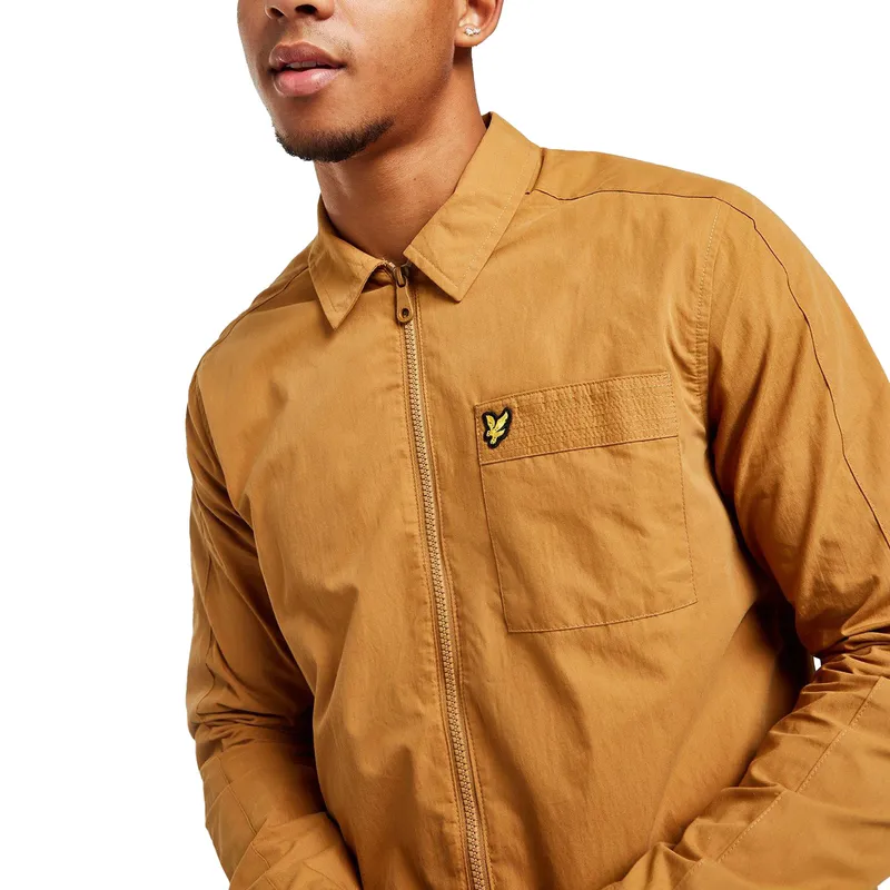 lyle and scott mens jacket ottoman overshirt3