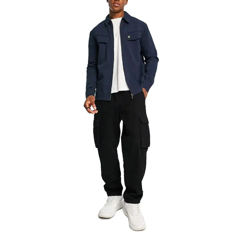 lyle and scott mens jacket overshirt0