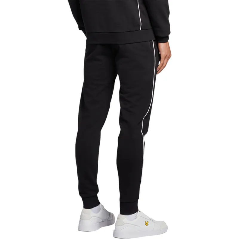 lyle & scott mens jogger bottom sweatpant black0