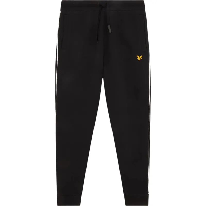 lyle & scott mens jogger bottom sweatpant black1