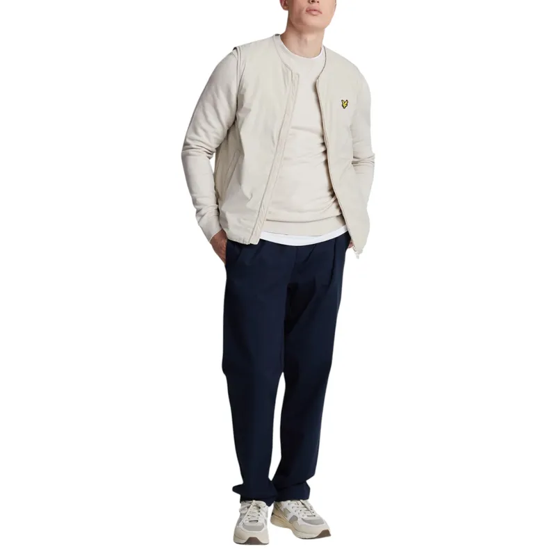 lyle & scott mens ml424vog jumpers crew neck sweatshirts cove1