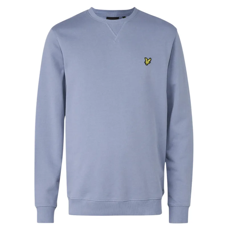 lyle & scott mens ml424vog jumpers crew neck sweatshirts crafted blue1