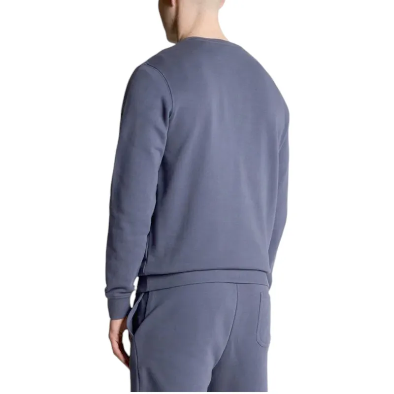 lyle & scott mens ml424vog jumpers crew neck sweatshirts graystone0