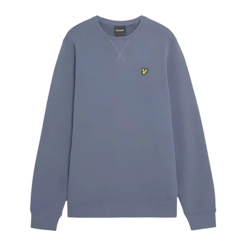lyle & scott mens ml424vog jumpers crew neck sweatshirts graystone3