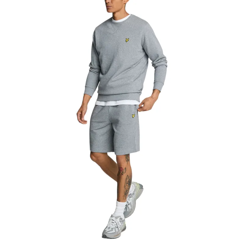 lyle & scott mens sweat shorts gym yoga beach fleece shorts3