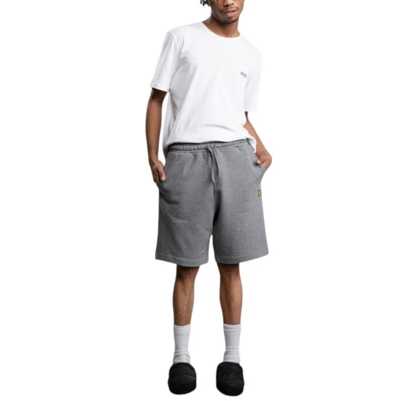 lyle & scott mens sweat shorts gym yoga beach fleece shorts6