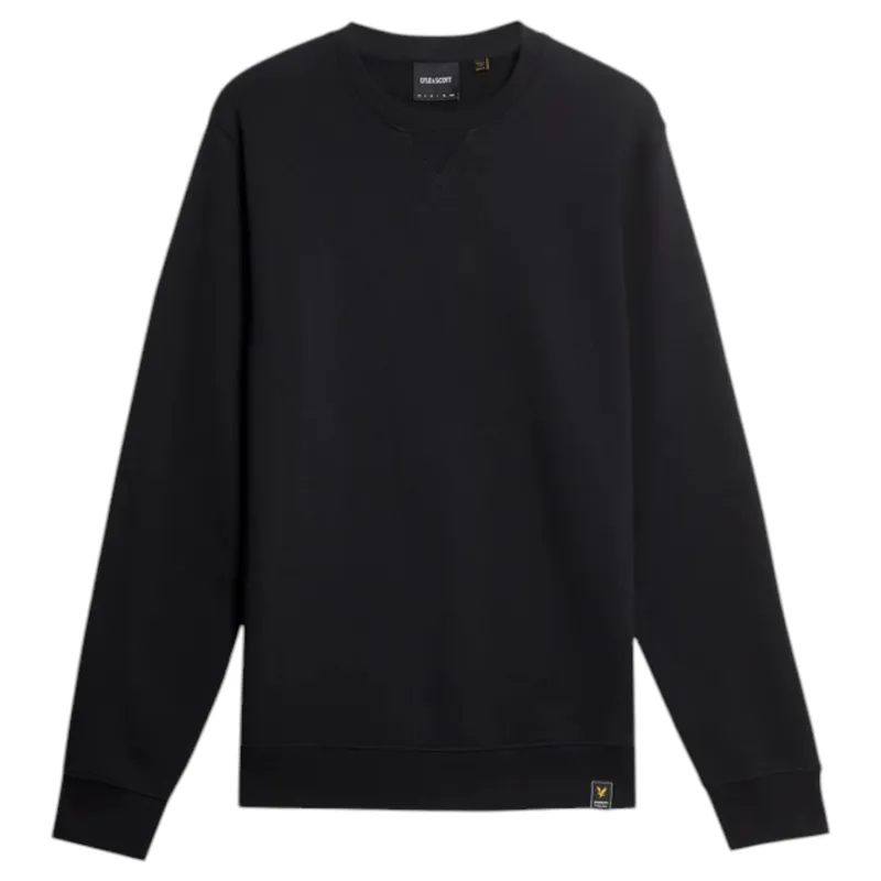 lyle & scott mens sweatshirt ml2291v pullover jumper black0