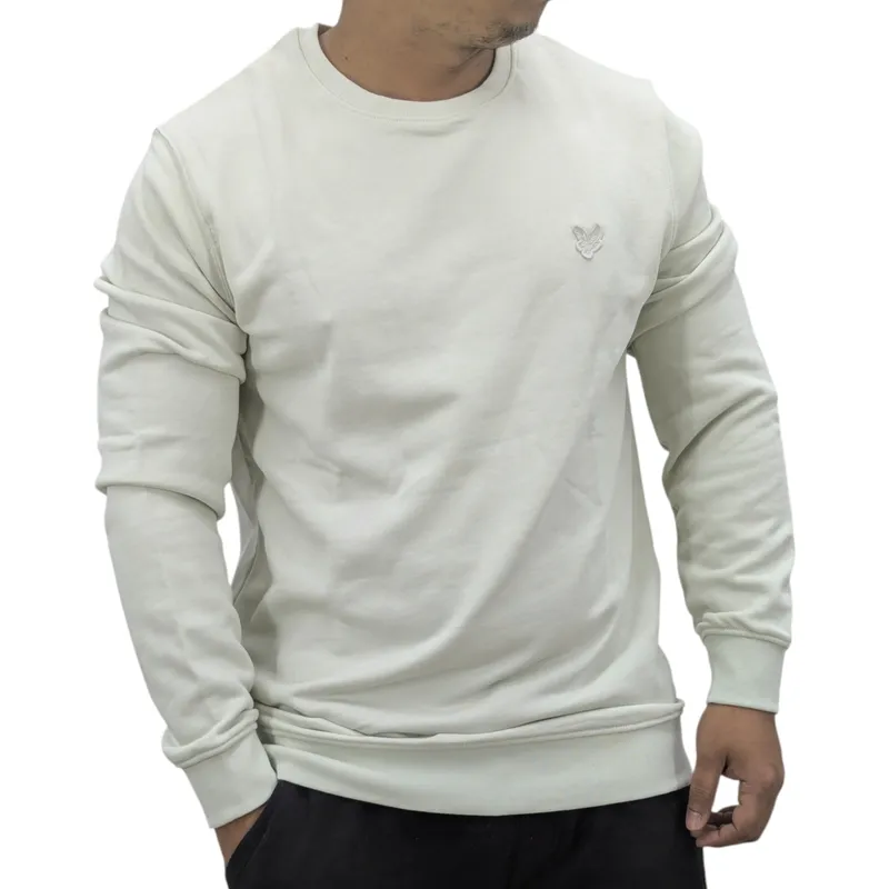 lyle & scott mens sweatshirt pullover plain jumper2