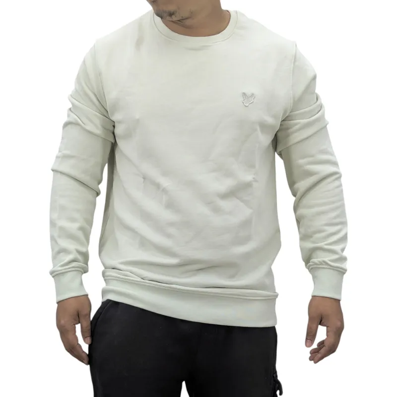 lyle & scott mens sweatshirt pullover plain jumper3